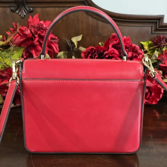 Kate Spade Vibrant Red Crossbody Bag - Picture 3 of 7